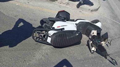 Kamyonetle elektrikli bisiklet çarpıştı: 1 yaralı