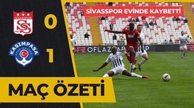 Sivasspor Evinde Kaybetti