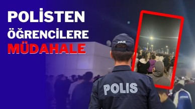 Polisten Öğrencilere Müdahale
