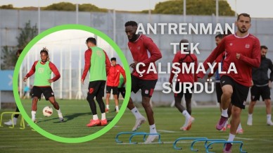 Antrenman Tek Çalışmayla Sürdü