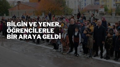 Bilgin ve Yener,  Öğrencilerle Bir Araya Geldi