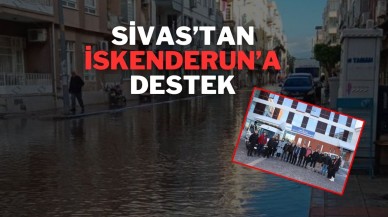 Sivas’tan İskenderun’a Destek