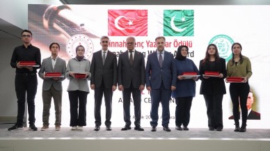 Cinnah Genç Yazarlar Ödül Töreni'ne Milli Eğitim Bakanı Yusuf Tekin’in Katılımıyla Gerçekleştirildi