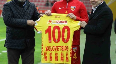 Dimitrios Kolovetsios  100'üncü Maçına Çıktı