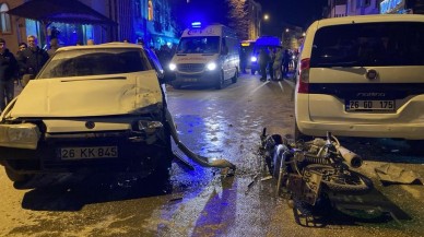 Motosiklette İki Ağır Yaralı