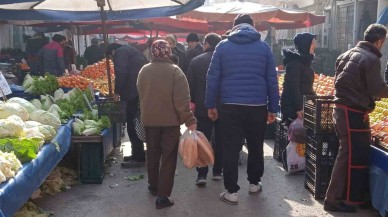 Pazarlarda Yeni Yıl Yoğunluğu