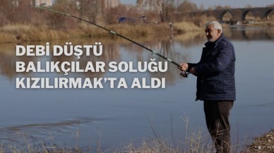 Debi Düştü Balıkçılar Soluğu Kızılırmak’ta Aldı
