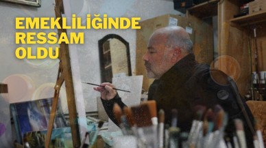 Emekliliğinde Ressam Oldu