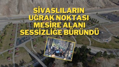 Sivaslıların Uğrak Noktası Mesire Alanı Sessizliğe Büründü