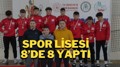 Spor Lisesi 8’de 8 Yaptı
