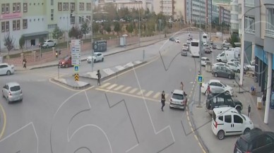 Kaza Anı Güvenlik Kameralarında
