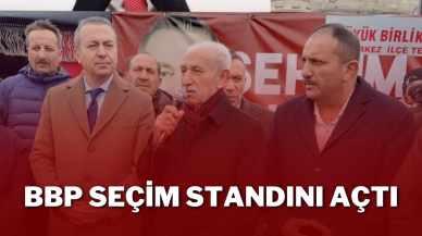 BBP Seçim Standını Açtı
