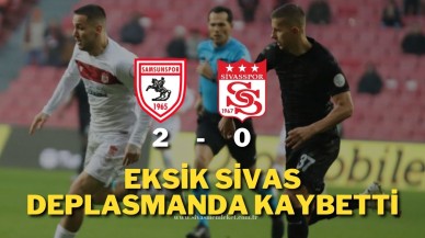 Eksik Sivas Deplasmanda Kaybetti