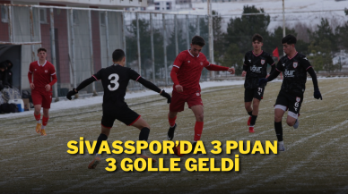 Sivasspor’da 3 Puan 3 Golle Geldi