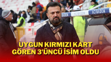 Uygun Kırmızı Kart Gören 3’üncü İsim Oldu