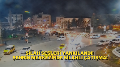 Silah Sesleri Yankılandı! Şehrin Merkezinde Silahlı Çatışma!