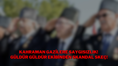 Kahraman Gazilere Saygısızlık! Güldür Güldür Ekibinden Skandal Skeç!