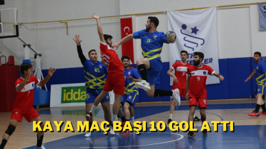 Kaya Maç Başı 10 Gol Attı