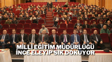 Milli Eğitim Müdürlüğü İnce Eleyip Sık Dokuyor