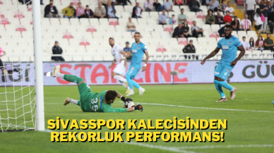 Sivasspor Kalecisinden Rekorluk Performans!
