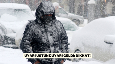Uyarı Üstüne Uyarı Geldi: Dikkat!