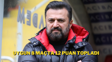 Uygun 8 Maçta 12 Puan Topladı