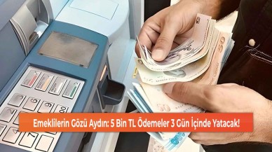 Emeklilerin Gözü Aydın: 5 Bin TL Ödemeler 3 Gün İçinde Yatacak!
