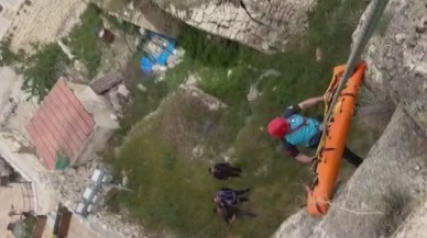 Balayı Faciası: Nevşehir'de Ortahisar Kalesi'nde Düşen Kadın Kurtarıldı