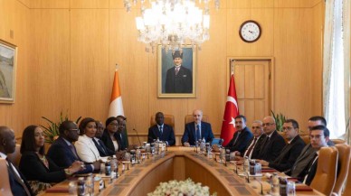 TBMM Başkanı Kurtulmuş,  Fildişi Sahili Meclis Başkanı İle Görüştü,  İşbirliği Protokolü İmzalandı