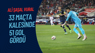 Ali Şaşal Vural 33 Maçta Kalesinde 51 Gol Gördü