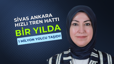 Sivas Ankara Hızlı Tren Hattı Bir Yılda 1 Milyon Yolcu Taşıdı!