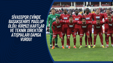 Sivasspor Evinde Başakşehir'e Mağlup Oldu: Kırmızı Kartlar ve Teknik Direktör Atışmaları Damga Vurdu!