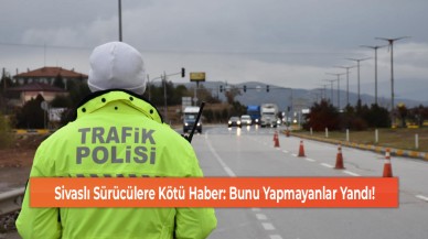 Sivaslı Sürücülere Kötü Haber: Bunu Yapmayanlar Yandı!