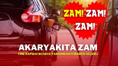 Akaryakıta Zam Yine Kapıda! Bu Gece Yarısından İtibaren Geçerli