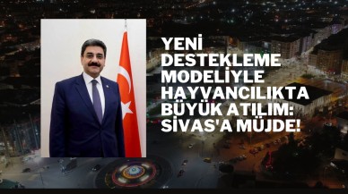 Yeni Destekleme Modeliyle Hayvancılıkta Büyük Atılım: Sivas'a Müjde!
