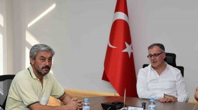 Hacılar Erciyesspor Yönetimi Başkan Bilal Özdoğan’ı Ziyaret Etti