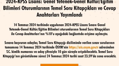 KPSS 2024 Cevap Anahtarları Yayında!