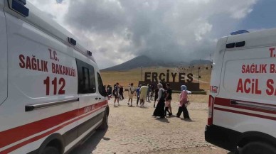 Yürüyüş Yapan Dağcı Grubu Kaza Geçirdi