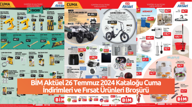 BİM Aktüel 26 Temmuz 2024 Kataloğu Cuma İndirimleri ve Fırsat Ürünleri Broşürü
