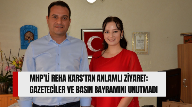 MHP’li Reha Kars'tan Anlamlı Ziyaret: Gazeteciler ve Basın Bayramını Unutmadı