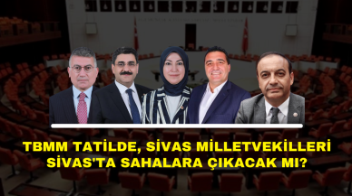 TBMM Tatilde,  Sivas Milletvekilleri Sivas'ta Sahalara Çıkacak Mı?