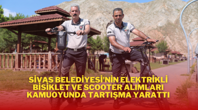 Sivas Belediyesi'nin Elektrikli Bisiklet ve Scooter Alımları Kamuoyunda Tartışma Yarattı