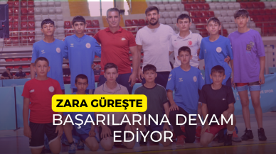 Zara Güreşte Başarılarına Devam Ediyor!