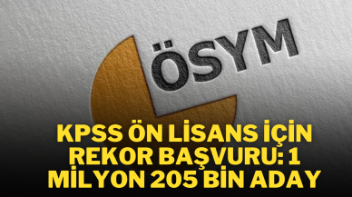 KPSS Ön Lisans İçin Rekor Başvuru: 1 Milyon 205 Bin Aday