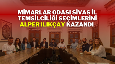 Mimarlar Odası Sivas İl Temsilciliği Seçimlerini Alper Ilıkçay Kazandı
