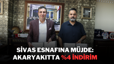 Sivas Esnafına Müjde: Akaryakıtta %4 İndirim