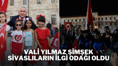 Vali Yılmaz Şimşek Sivaslıların İlgi Odağı Oldu