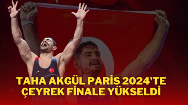 Taha Akgül Paris 2024'te Çeyrek Finale Yükseldi