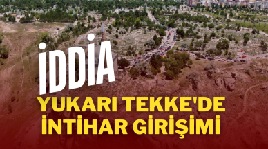 Yukarı Tekke'de İntihar Girişimi