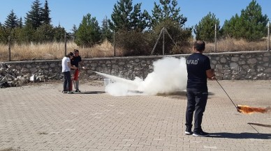 Eskişehir AFAD,  Mihalıççık Huzurevinde Tatbikat Gerçekleştirdi